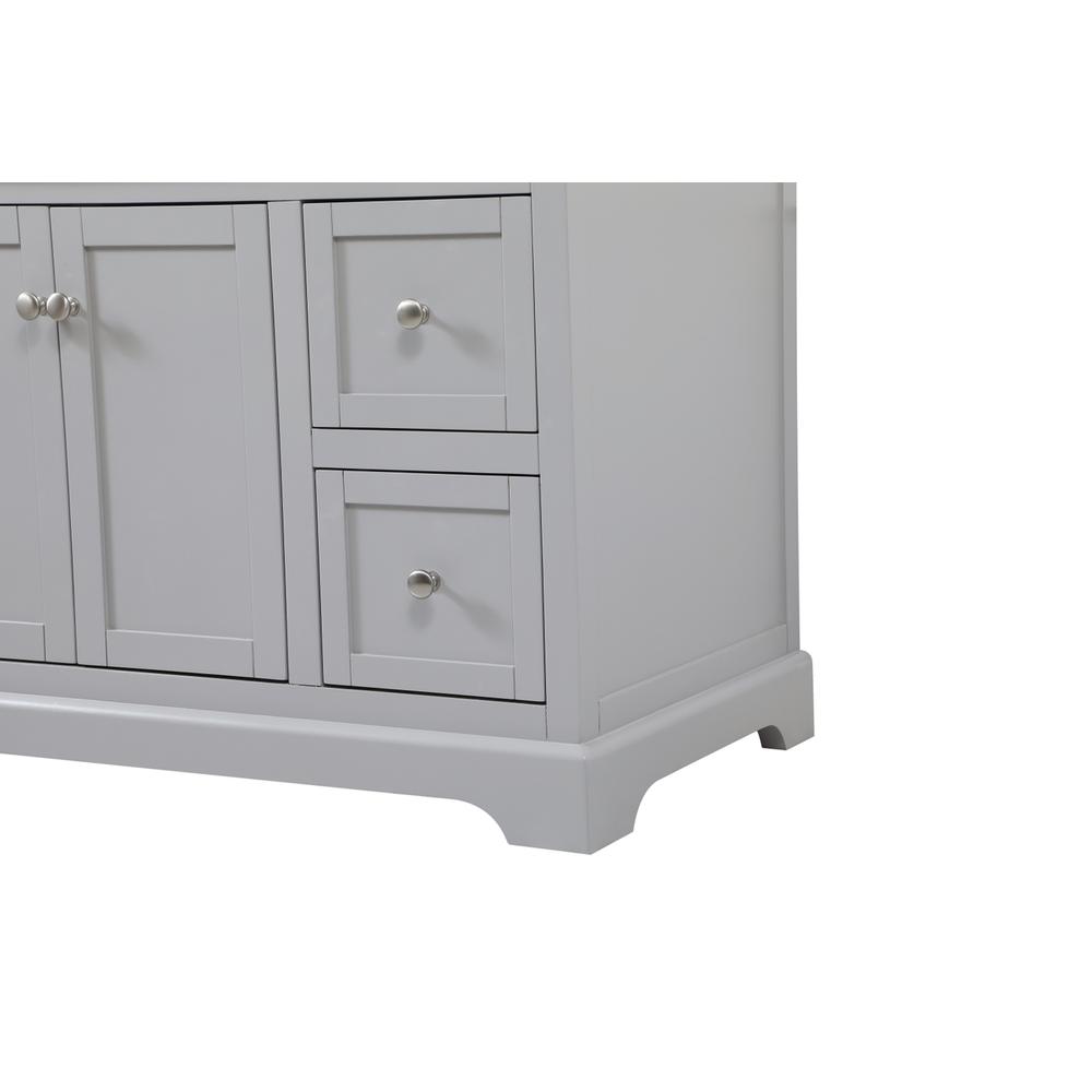 48 inch Single bathroom vanity in grey. Picture 13