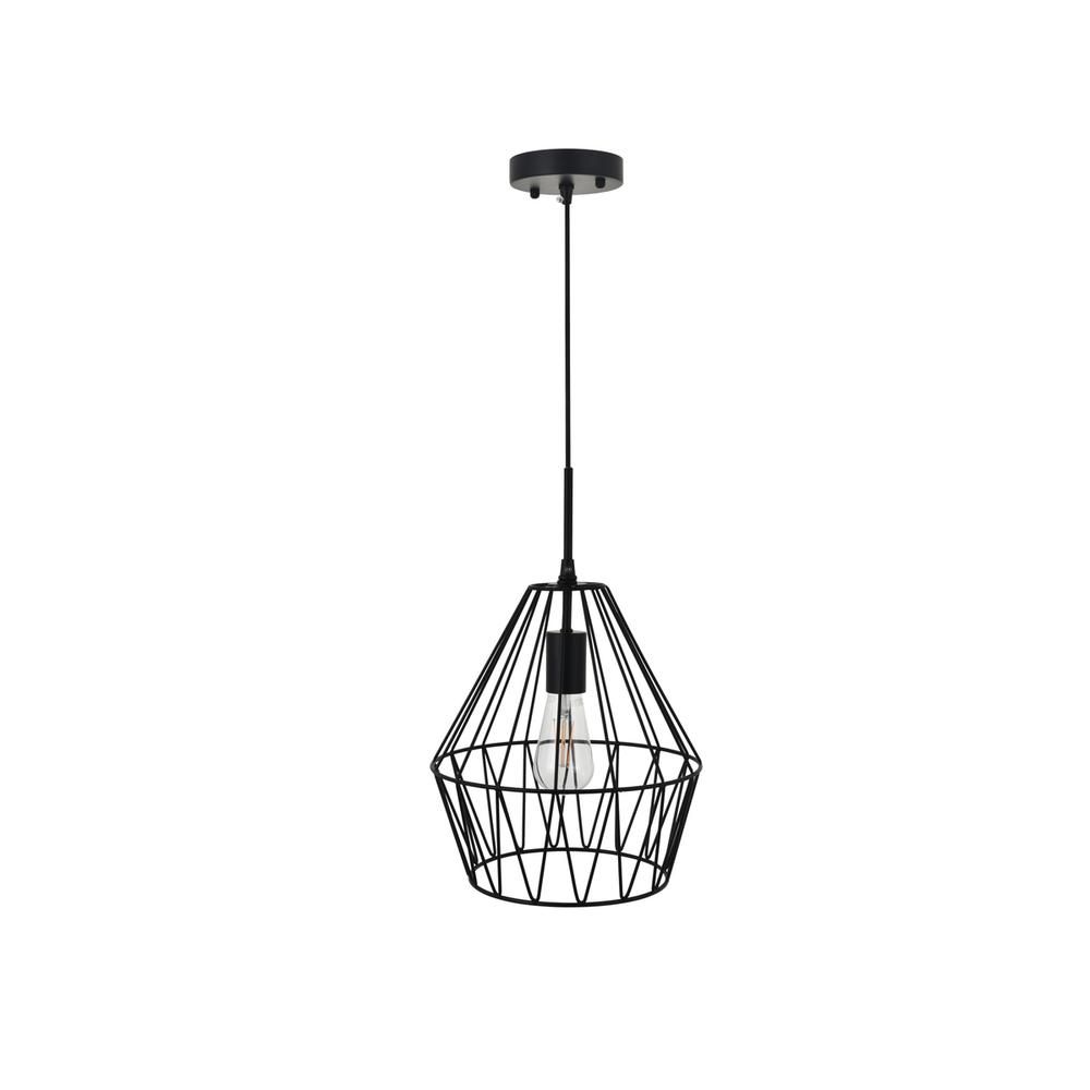 Candor 1 light black Pendant. Picture 4