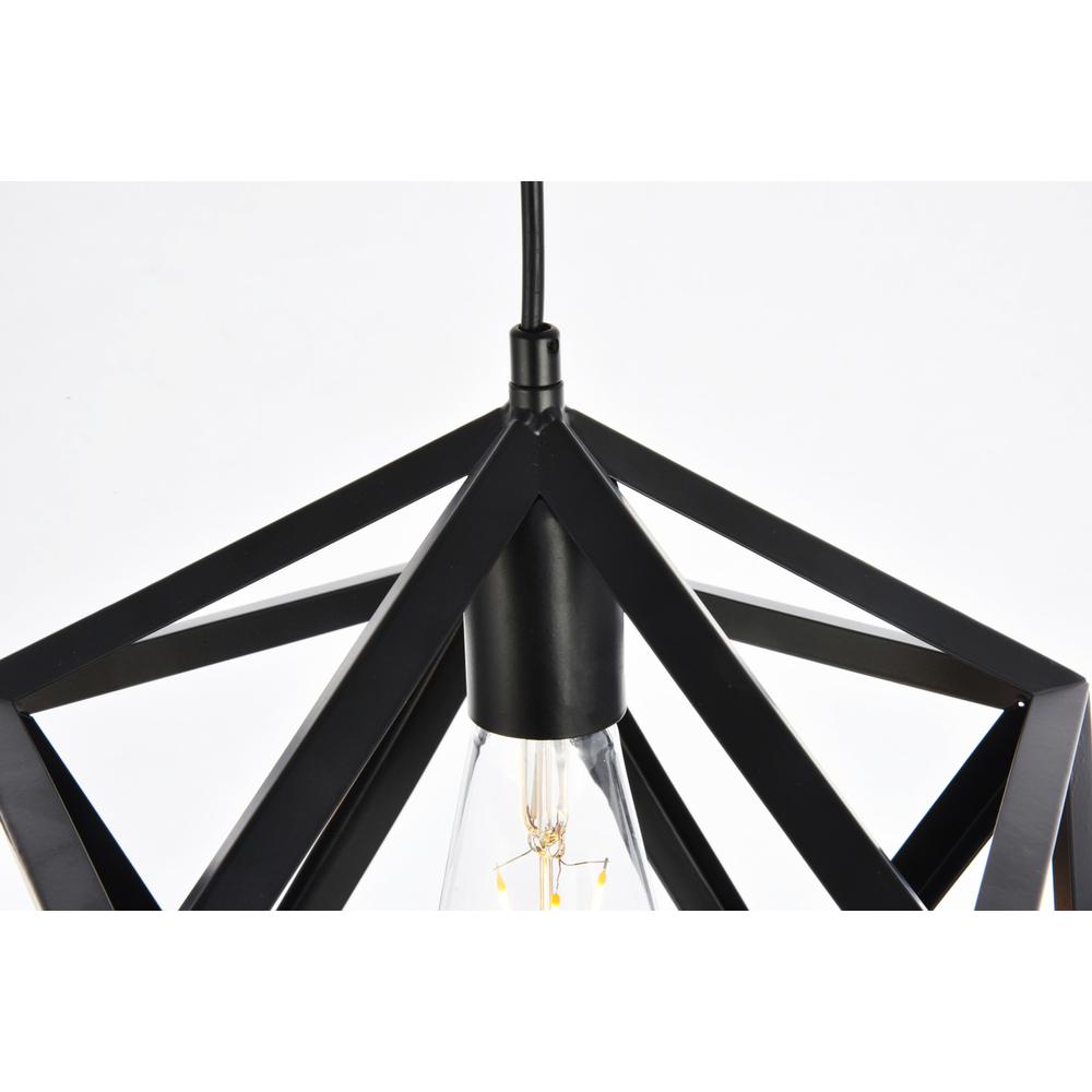 Redmond Collection Pendant D13.0'' H14.6 Lt:1 Black Finish. Picture 5