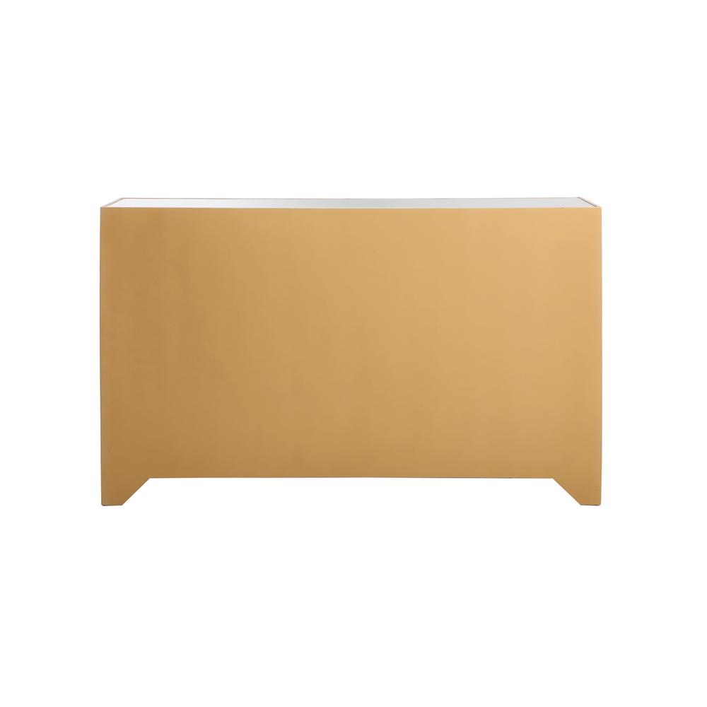 Reflexion 60 in. mirrored credenza in gold. Picture 10