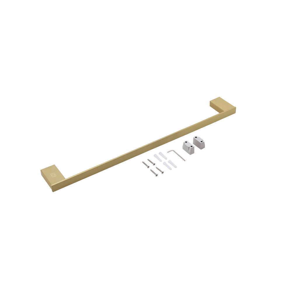 Sofia 4-Piece Bathroom Hardware Set in Brushed Gold. Picture 7