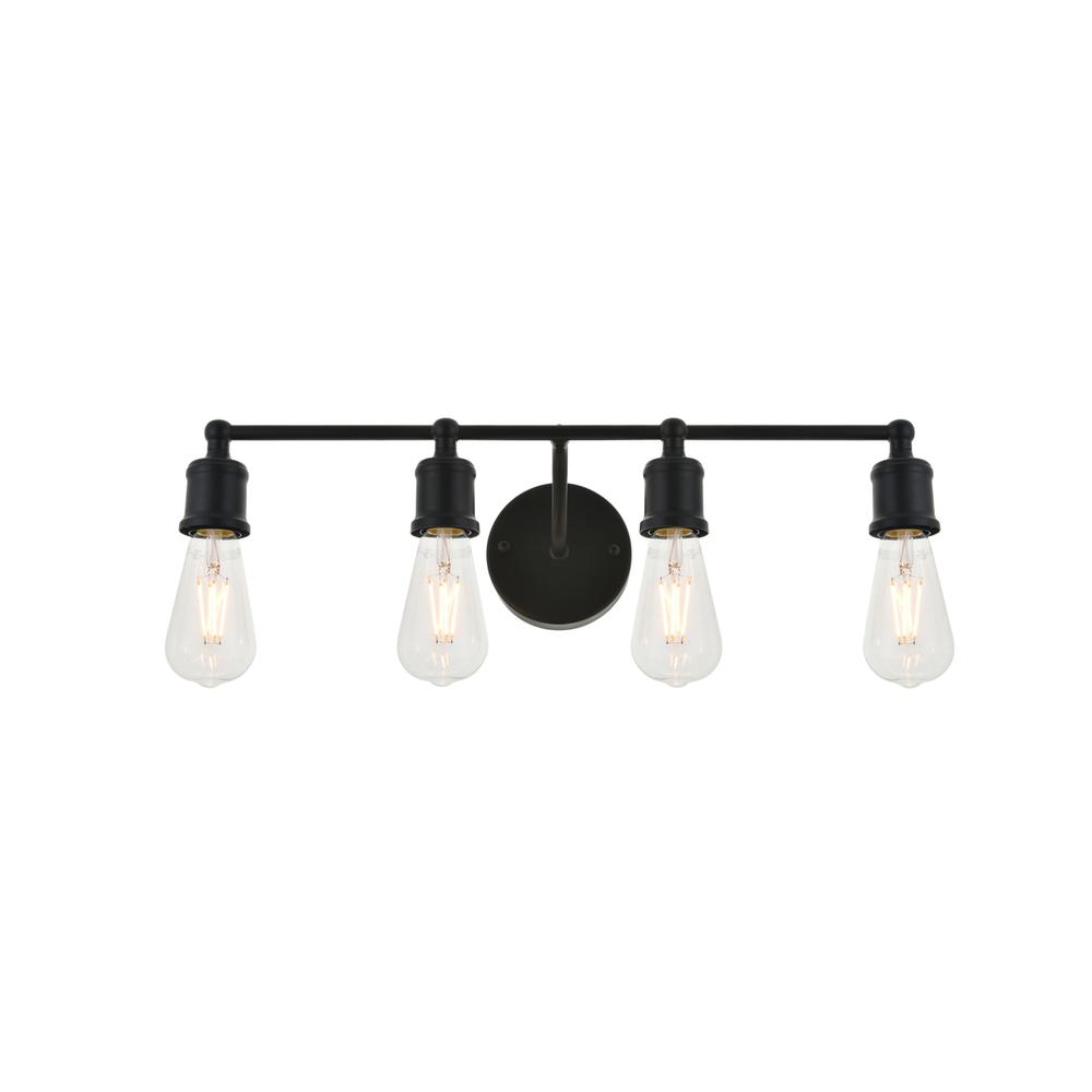 Serif 4 light black Wall Sconce. Picture 6
