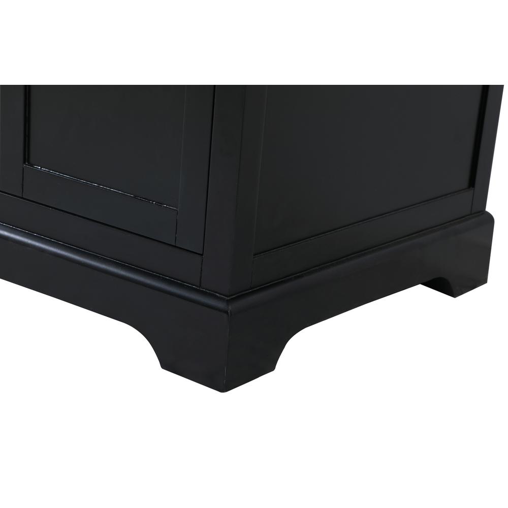 72 inch double bathroom vanity in black. Picture 13