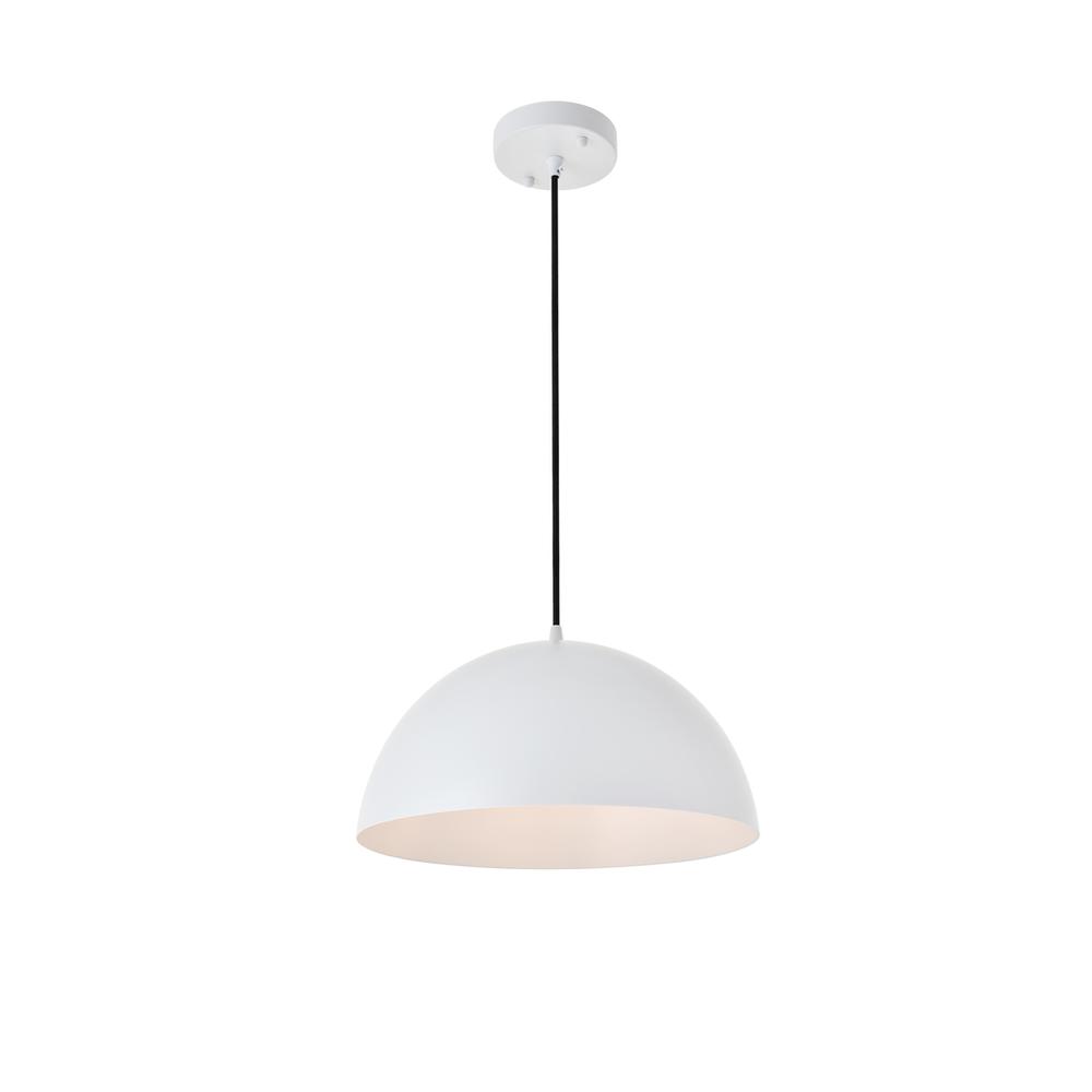 Forte 1 light White Pendant. Picture 3