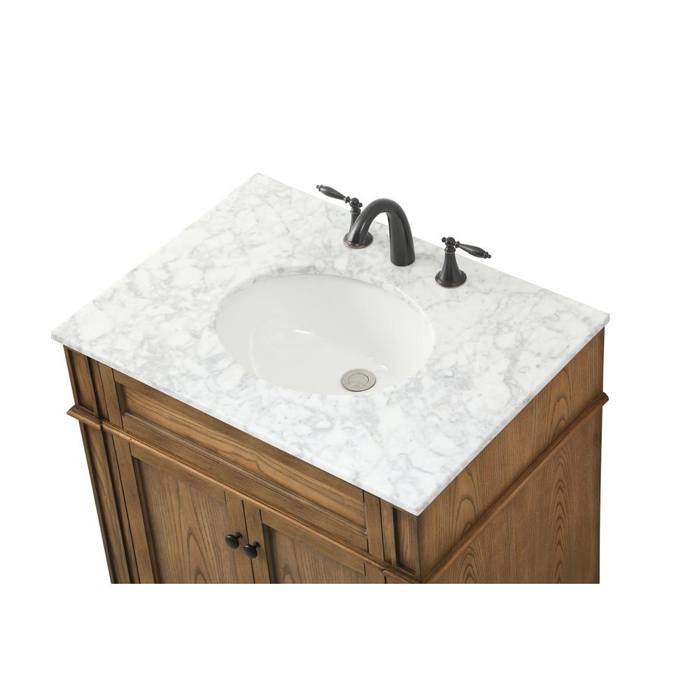 30 inch Single bathroom vanity in driftwood. Picture 10