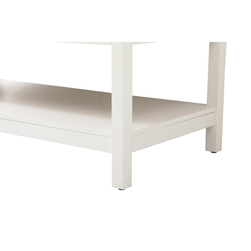 48 inch Single bathroom vanity in white. Picture 13