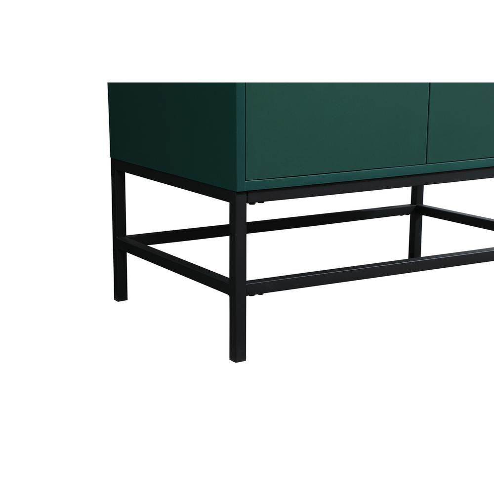 30 inch Single bathroom vanity in green with backsplash. Picture 13