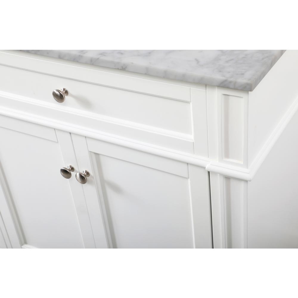 72 inch double bathroom vanity in white. Picture 12