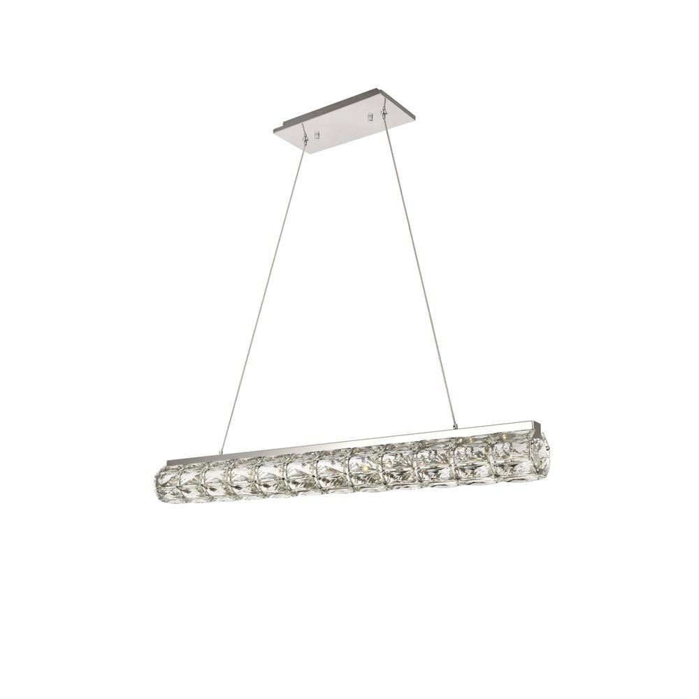 Valetta Integrated LED chip light Chrome Chandelier Clear Royal Cut Crystal. Picture 1