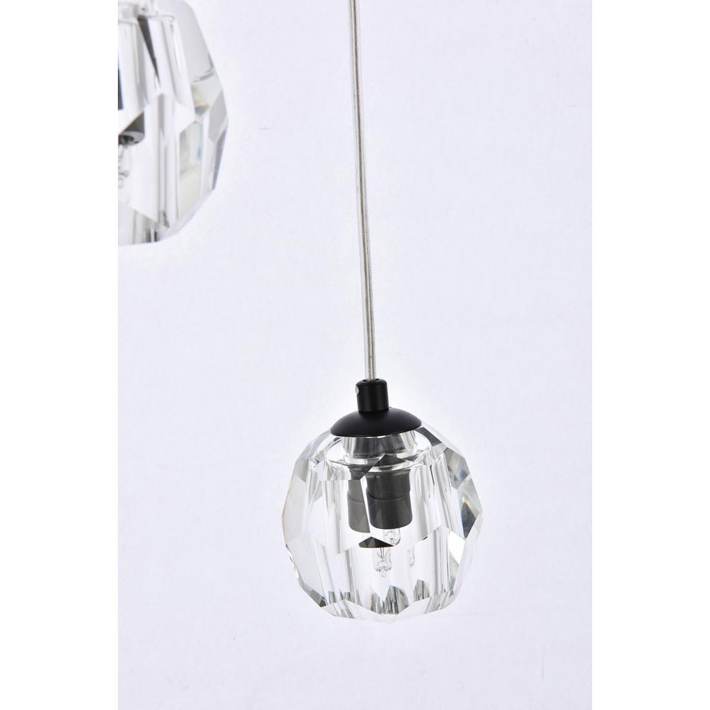 Eren 5 lights Black pendant. Picture 5