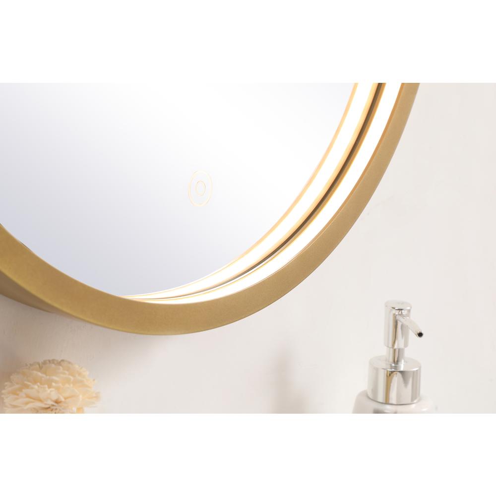 Pier 18 inch LED mirror with adjustable color temperature. Picture 6