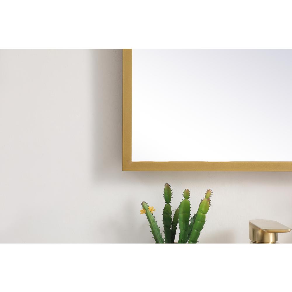 Pier 18x30 inch LED mirror with adjustable color temperature. Picture 5