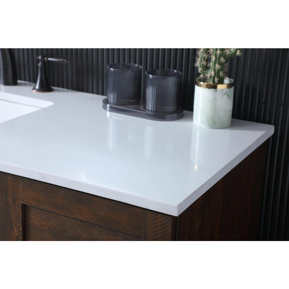 54 Inch SIngle Bathroom Vanity In Expresso. Picture 5