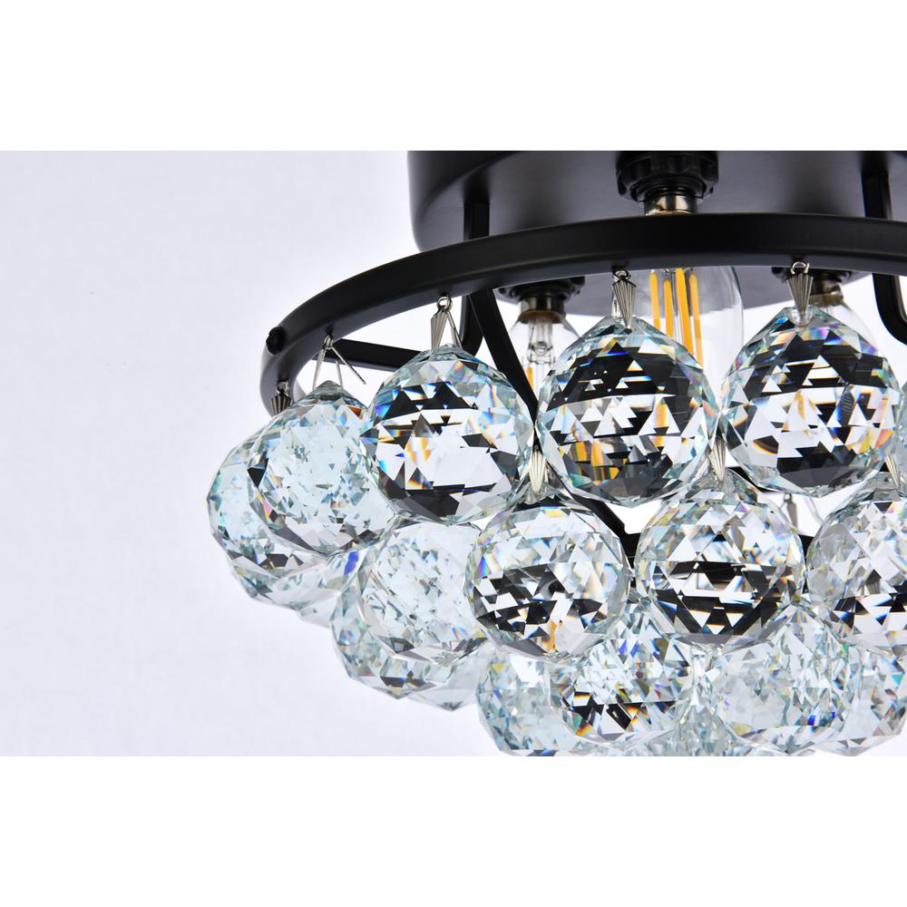 Corona 10 inch black flush mount. Picture 4