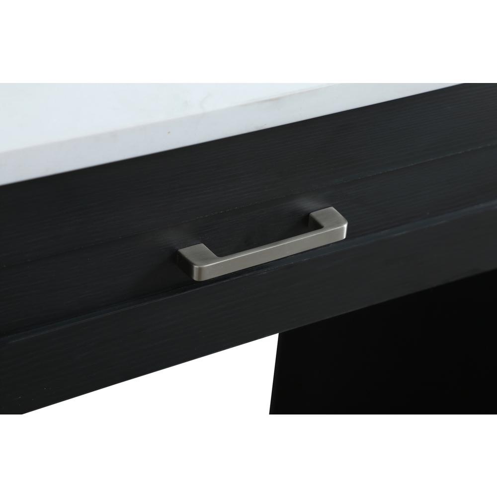 54 Inch ADA Compliant Bathroom Vanity In Black. Picture 12