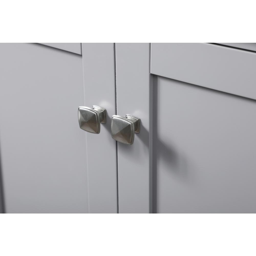 24 Inch SIngle Bathroom Vanity In Grey. Picture 12