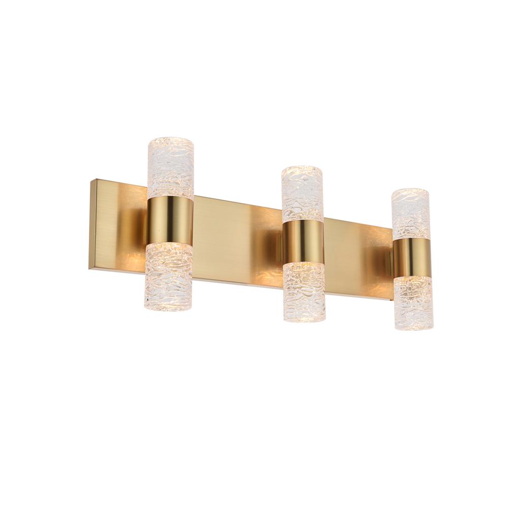 Vega 6 light Gold LED Wall Sconce. Picture 5