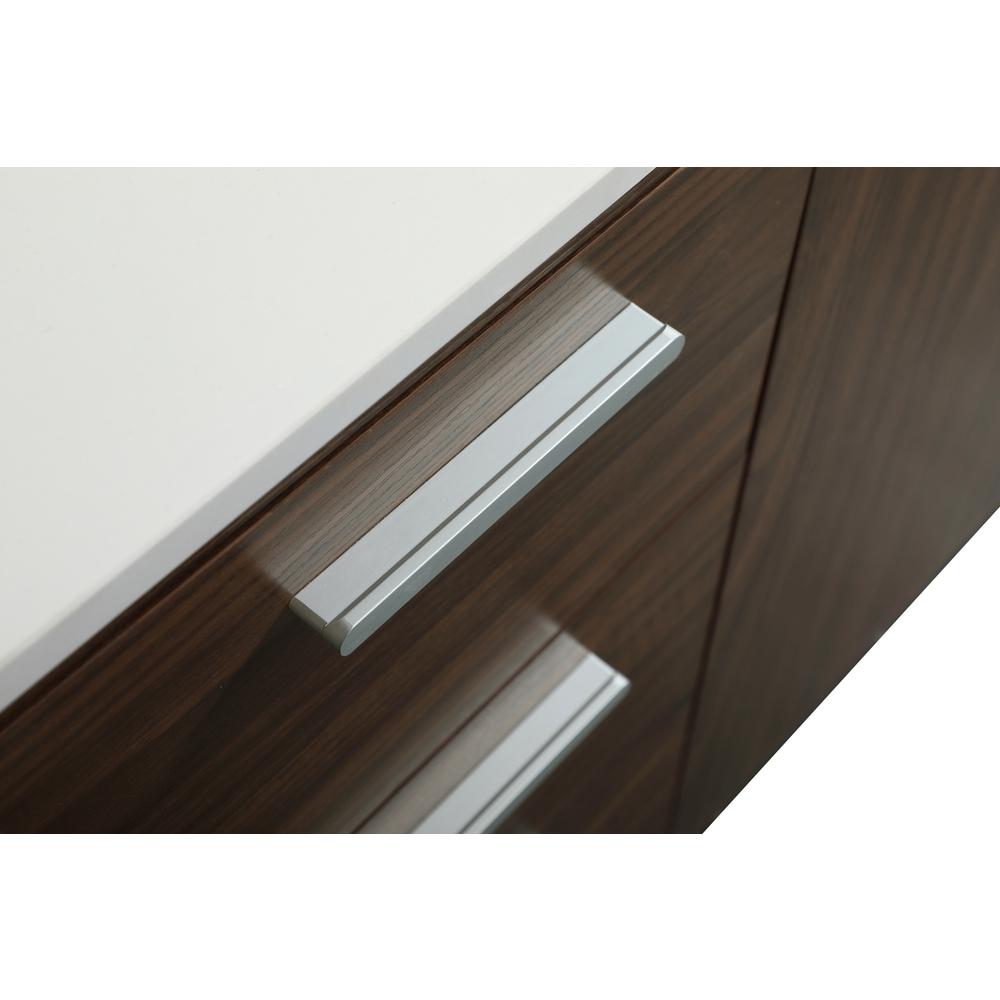 48 inch bathroom vanity in Walnut. Picture 12