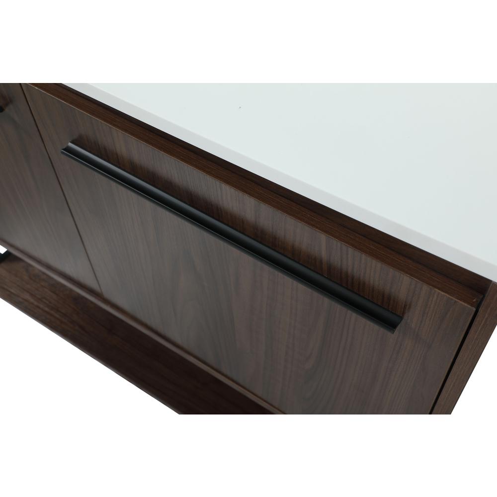 40 inch Single bathroom vanity in walnut. Picture 12