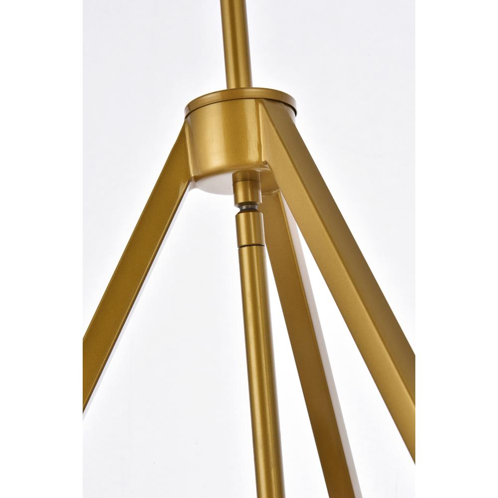Irina 3 lights pendant in brass. Picture 5