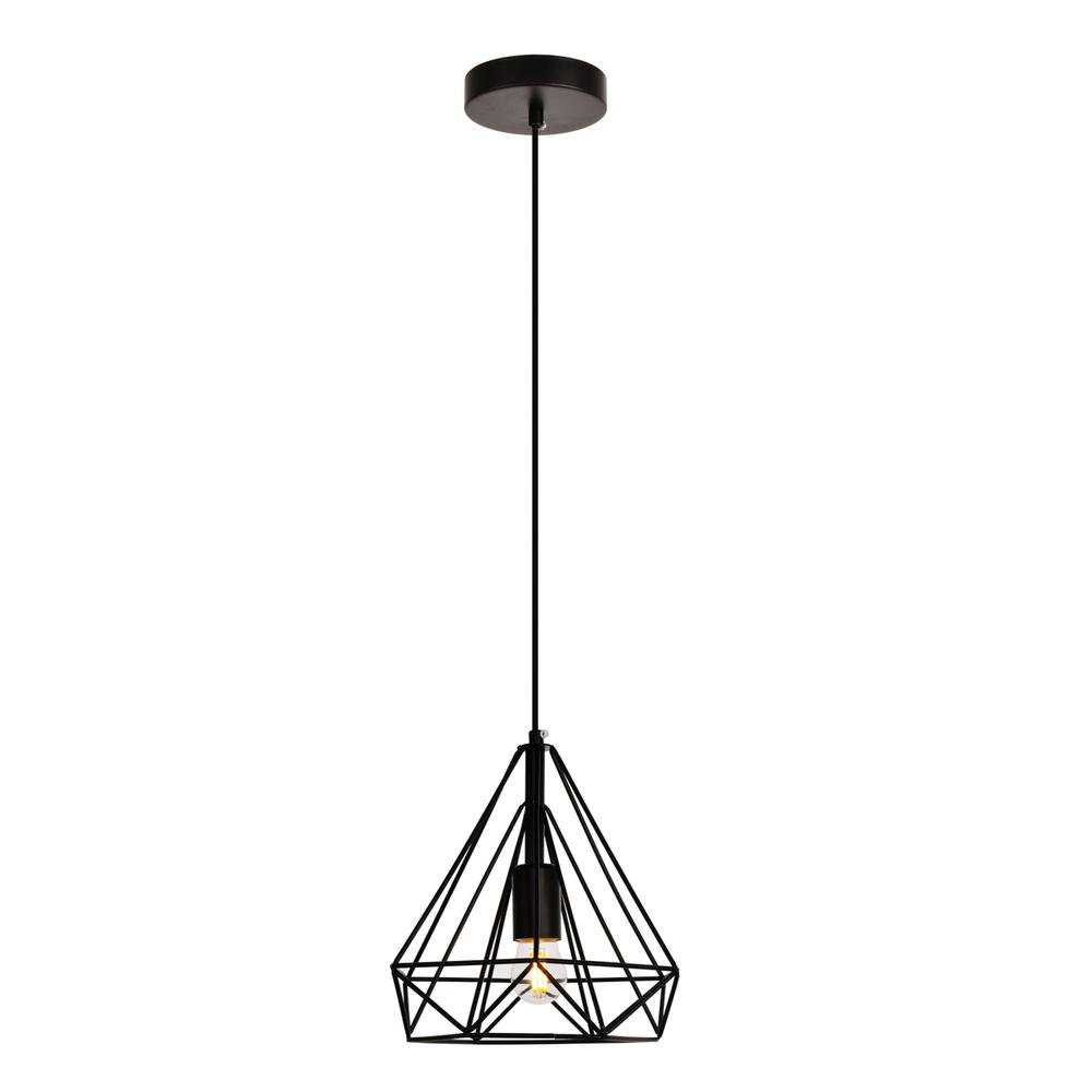 Jago Collection Pendant D9.8 H9.8 Lt:1 Black Finish. Picture 1