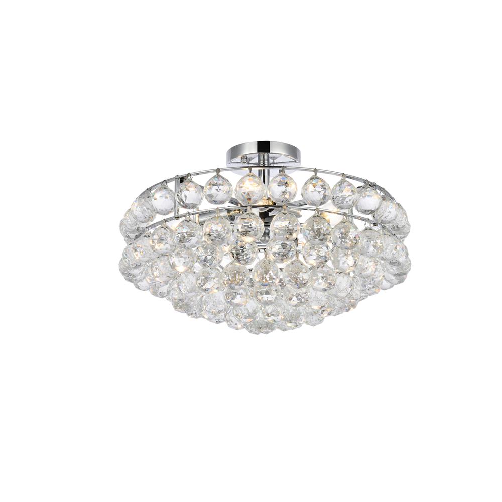 Savannah 18 inch flush mount in chrome. Picture 2
