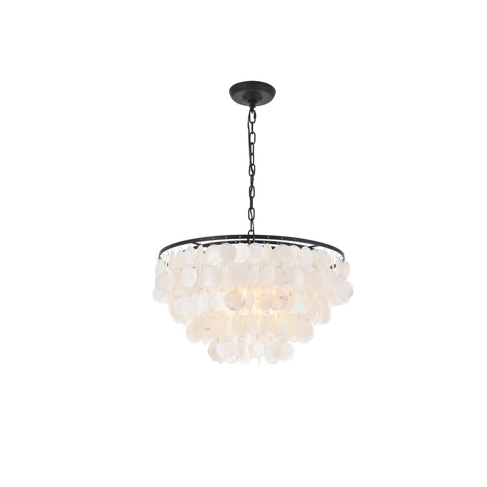 Selene 4 light Black Pendant. Picture 5
