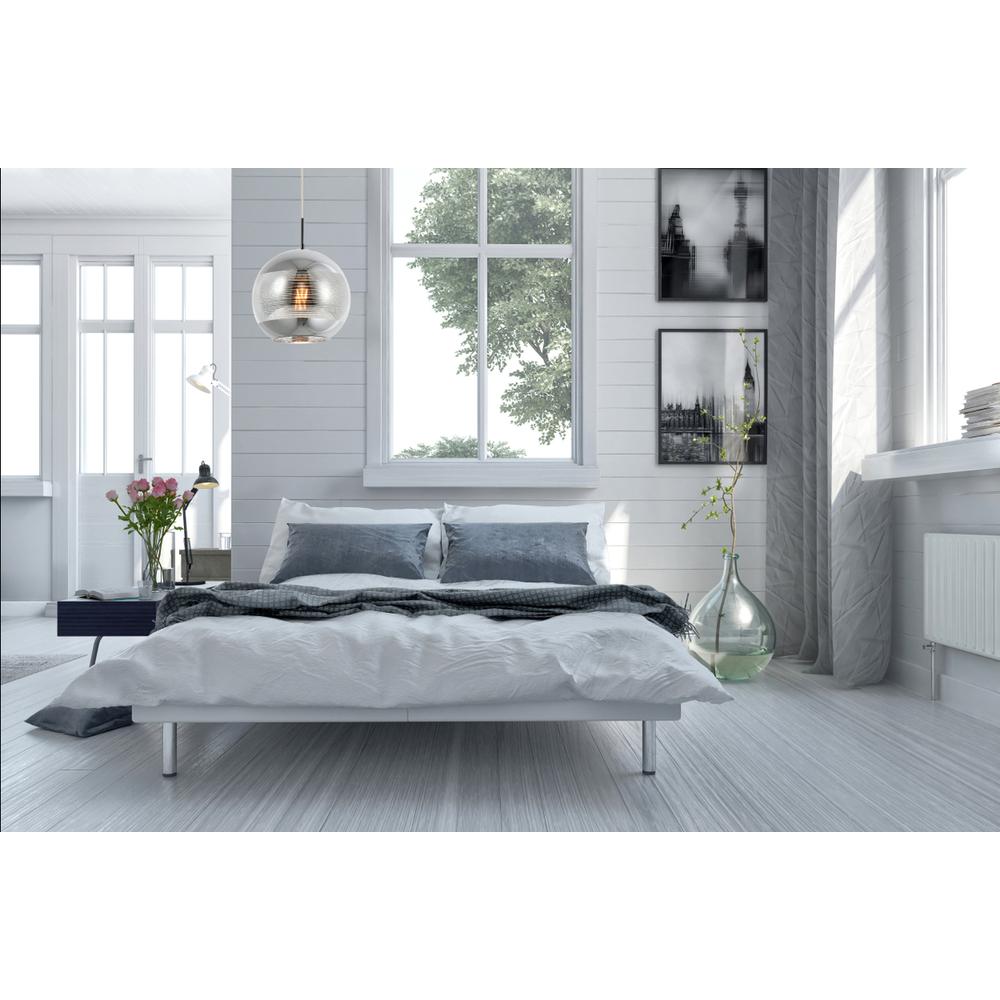 Reflection Collection Pendant D9.5in H9.5in Lt:1 Chrome finish. Picture 6