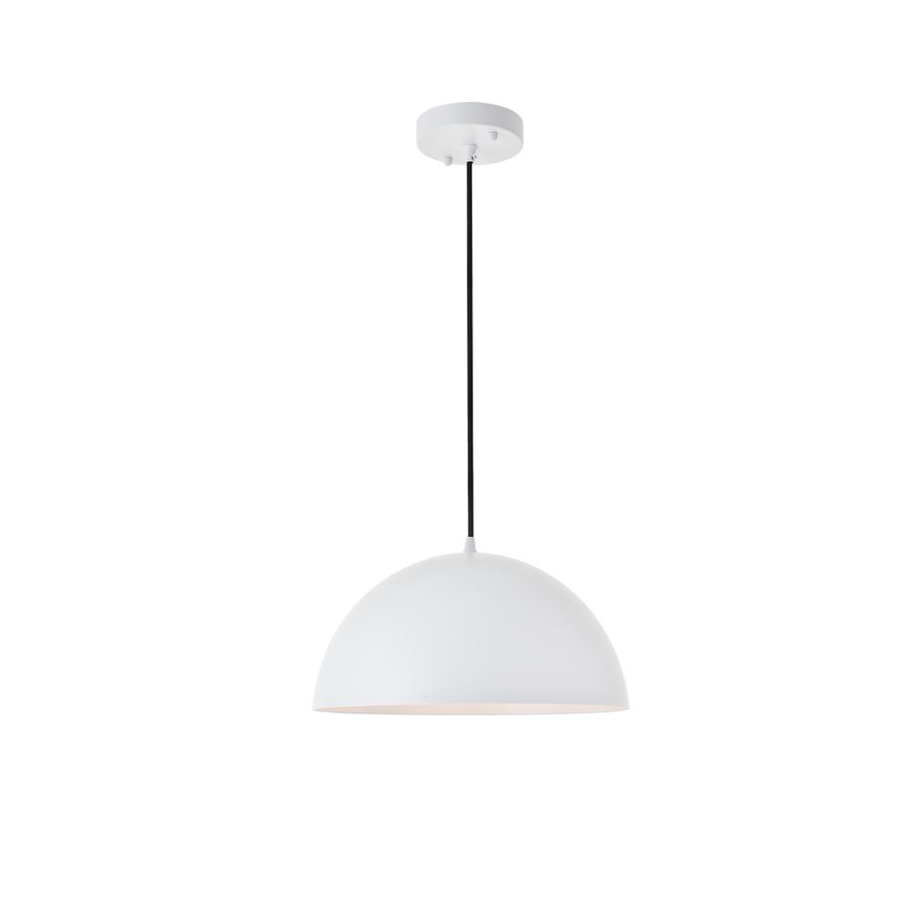 Forte 1 light White Pendant. Picture 1