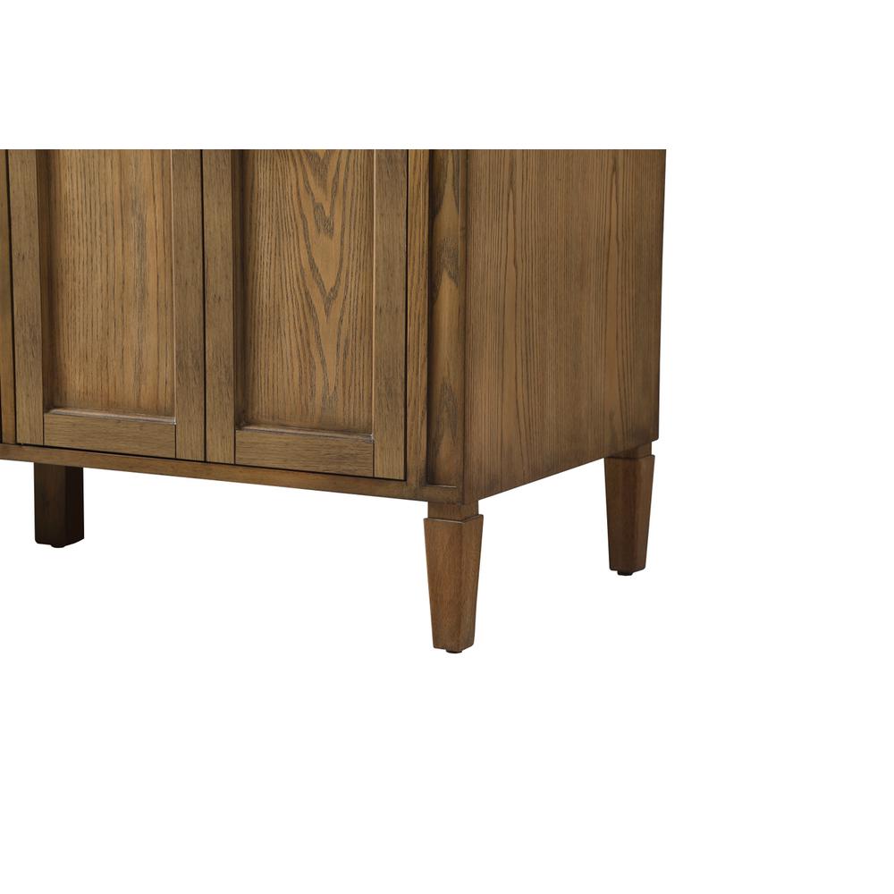 60 inch double bathroom vanity in driftwood. Picture 13