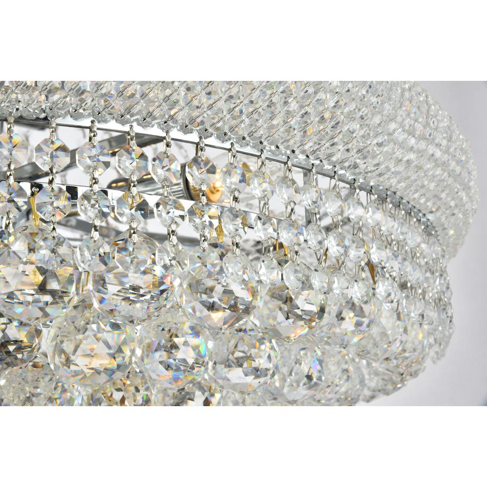 Primo 14 light Chrome Chandelier Clear Royal Cut Crystal. Picture 5