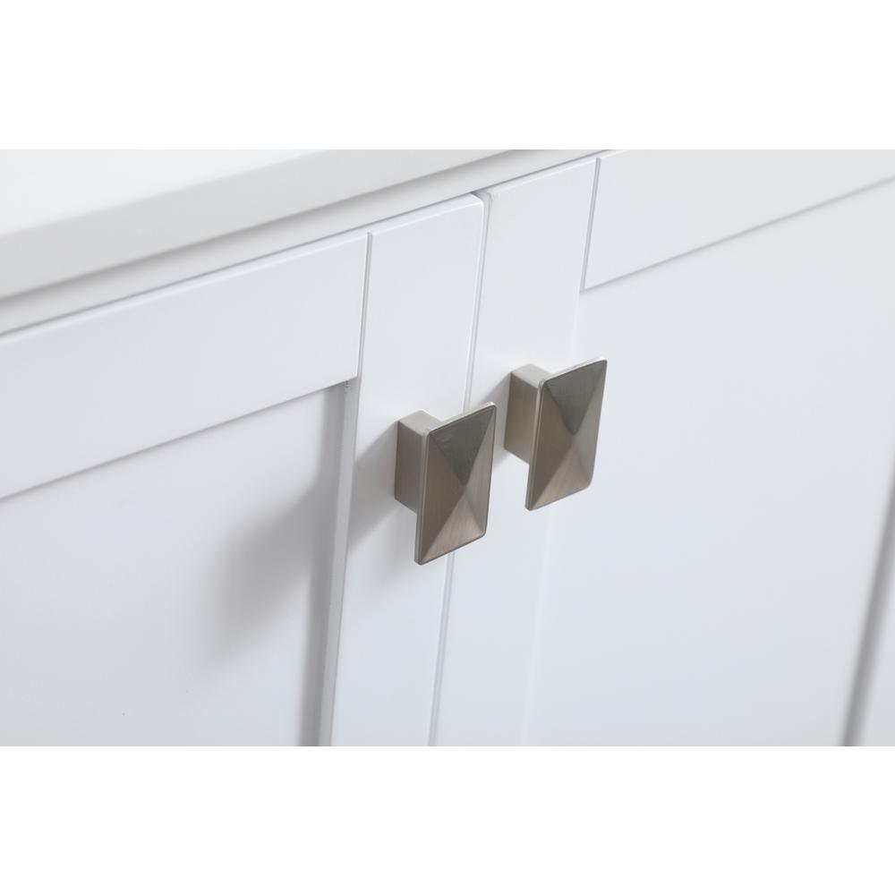 54 Inch SIngle Bathroom Vanity In White. Picture 12