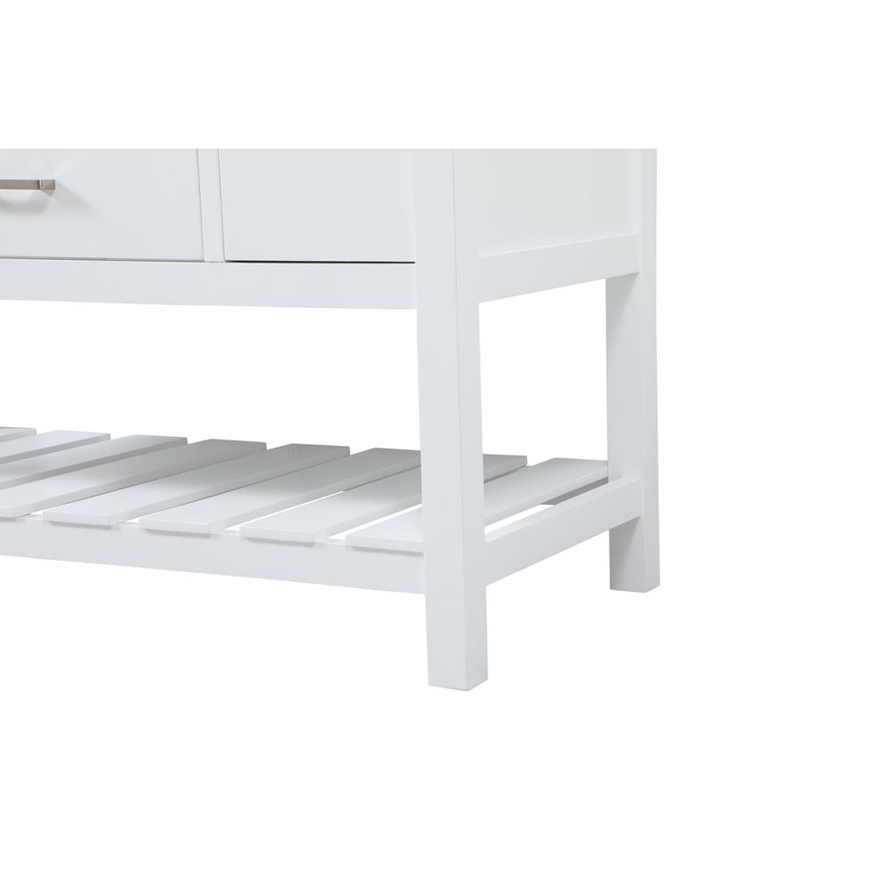 48 inch Single bathroom vanity in white. Picture 13