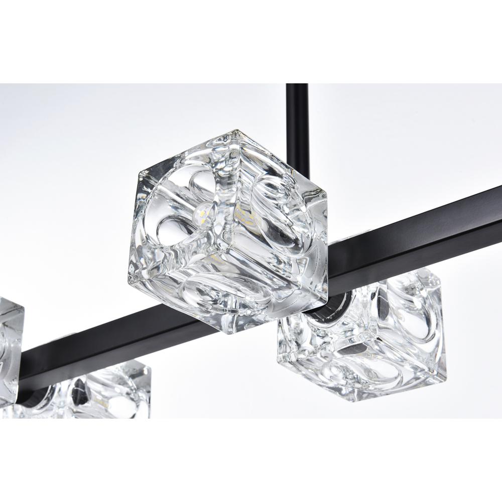 Lyra 30 inch Pendant Light in Black. Picture 5