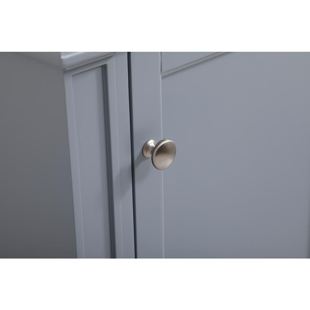 21 inch Single bathroom vanity in grey. Picture 12