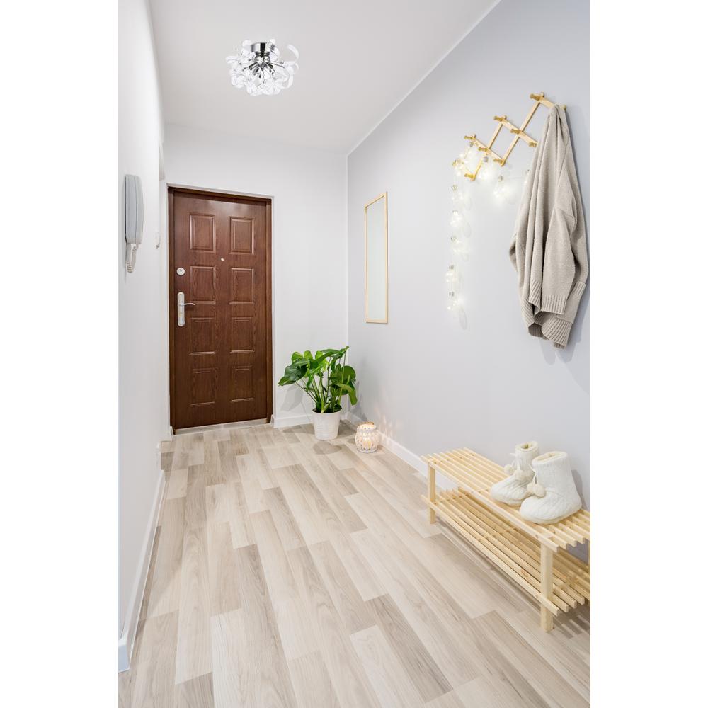 Ritz 4 Light Chrome Flush Mount, Wall Sconce. Picture 7