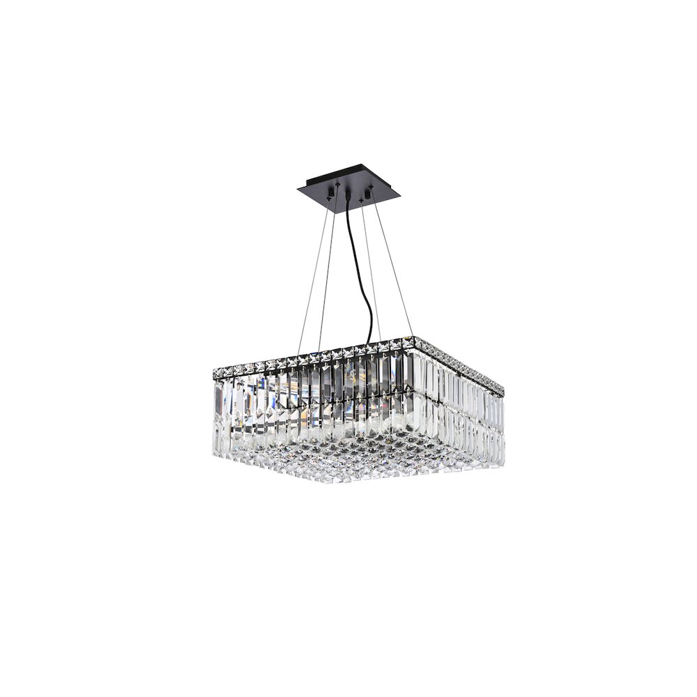 Maxime 20 Inch Black Chandelier. Picture 7