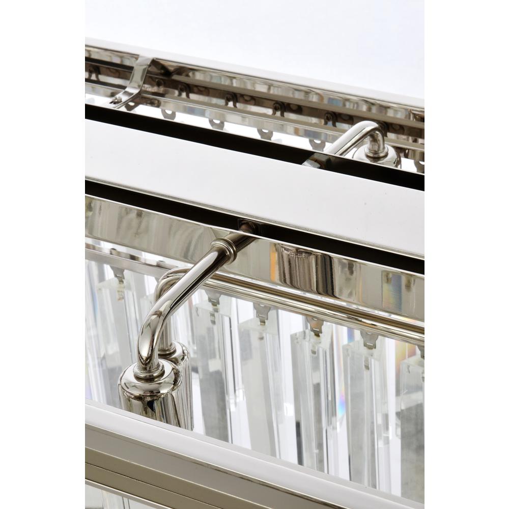 Sydney 12 light polished nickel Chandelier Clear Royal Cut Crystal. Picture 4