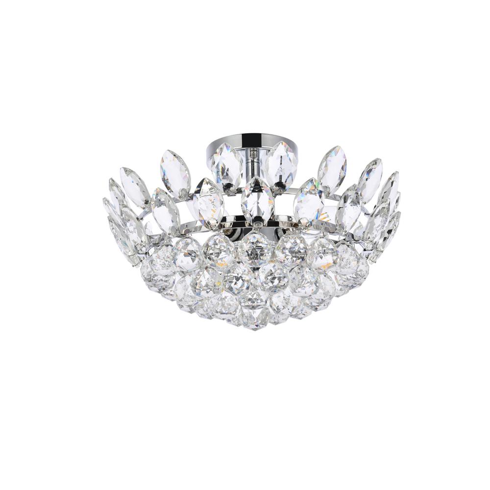 Emilia 16 inch flush mount in chrome. Picture 6