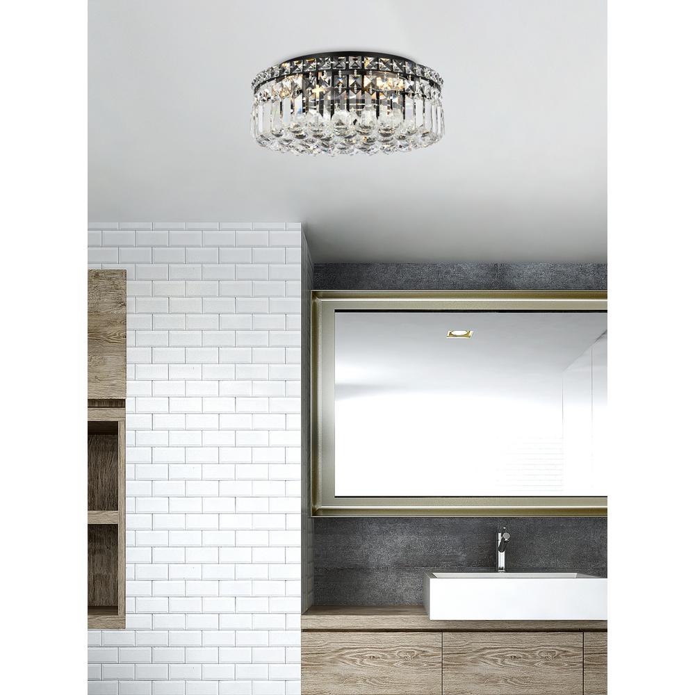 Maxime 16 inch black flush mount. Picture 7