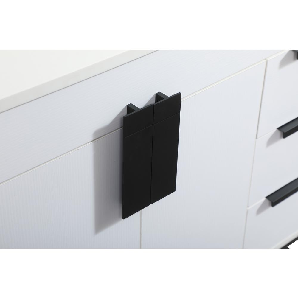32 inch Single bathroom vanity in white. Picture 12