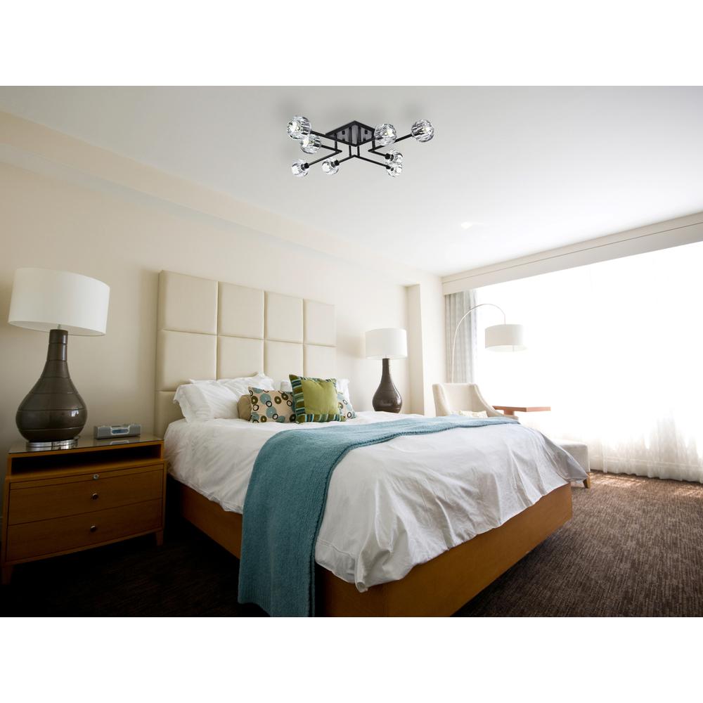 Eren 31 inch Flush Mount in Black. Picture 7