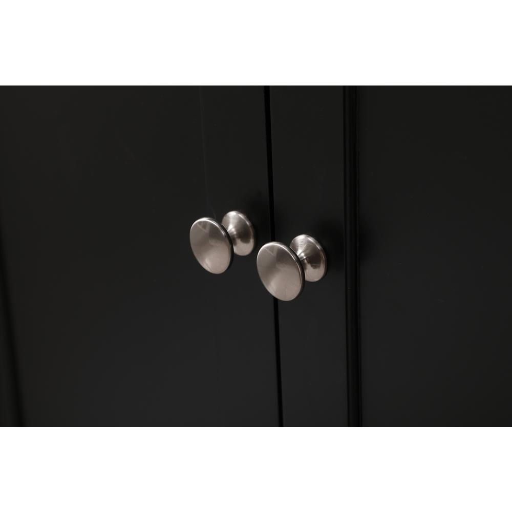 42 inch Single bathroom vanity set in black. Picture 12