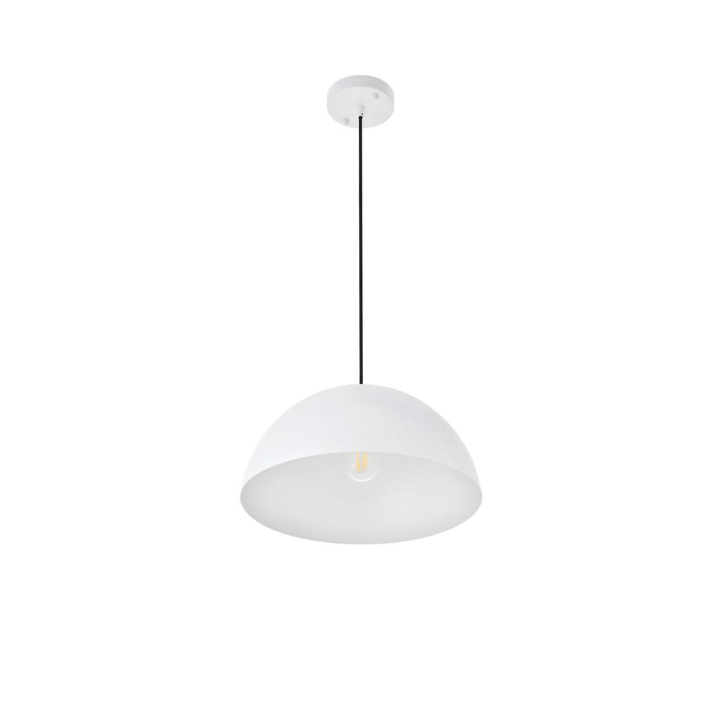 Forte 1 light White Pendant. Picture 8