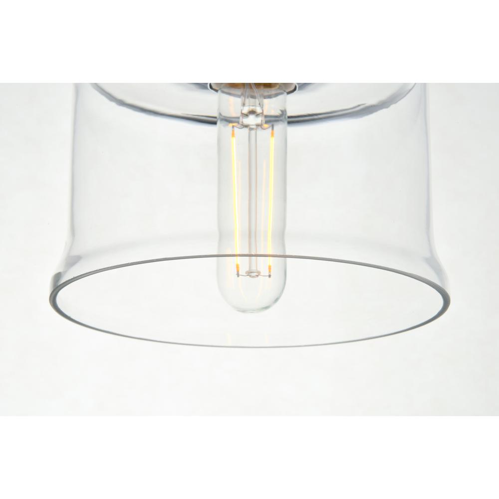 Wiley Collection Flush Mount D10in H8in Lt:4 Chrome Finish. Picture 3