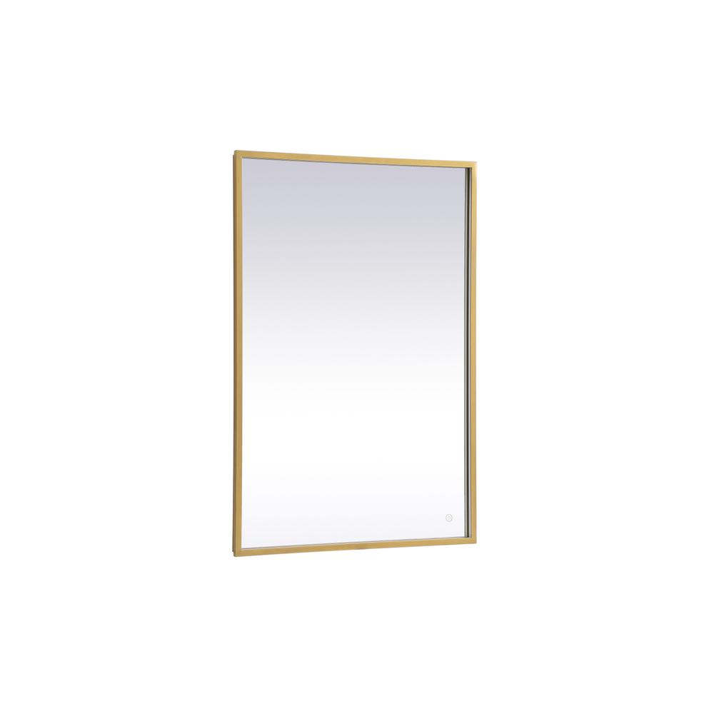 Pier 27x40 inch LED mirror with adjustable color temperature. Picture 9