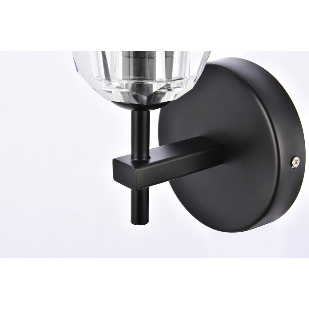 Eren 1 light Black wall sconce. Picture 5