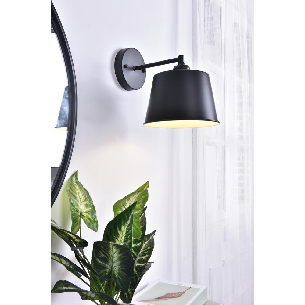Nota 1 light black Wall Sconce. Picture 10