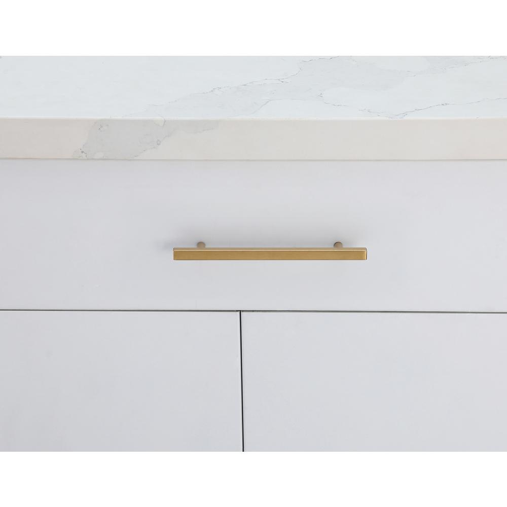 Dior 6-5/16" Center to Center Brass Bar Pull Multipack (set of 10). Picture 6