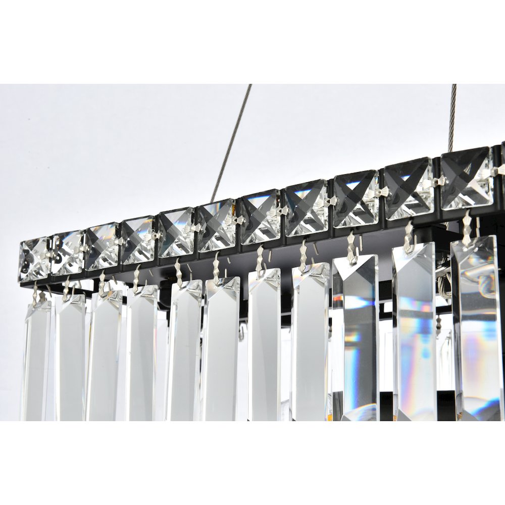Maxime 20 Inch Black Chandelier. Picture 5